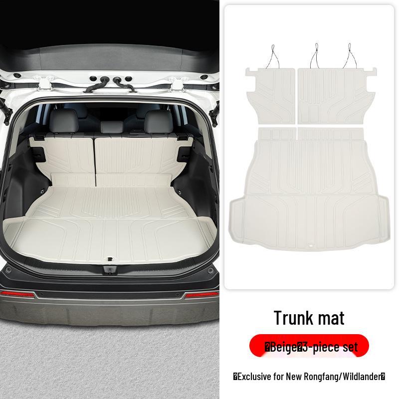 Toyota RAV4 Trunk Mat - Compatible with 26 Models, TPE Material for Highlander, Custom Decorative Mat