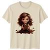 Adorable Chibi Girl Loves Her Chocolate TShirt Chocolate Lover Sweets Dessert