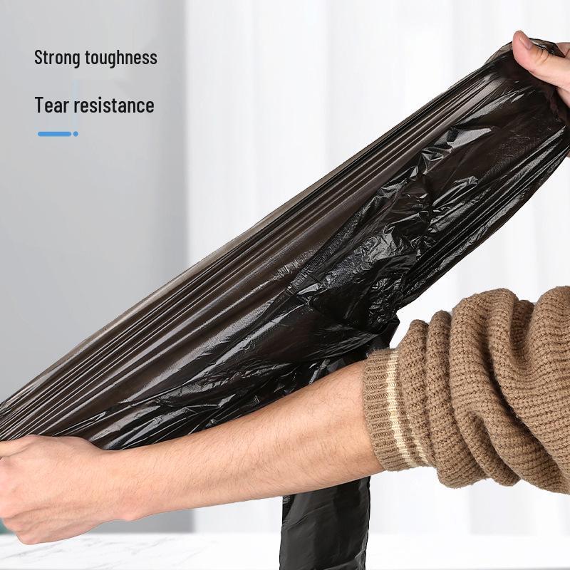 Thickened Black Disposable Garbage Bags for Home & Hotel Use