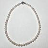 Used [Certificate of authenticity included] Akoya pearl pearl necklace silicone silver stamped 7.5mm pearl necklace Terri strong genuine pearl
