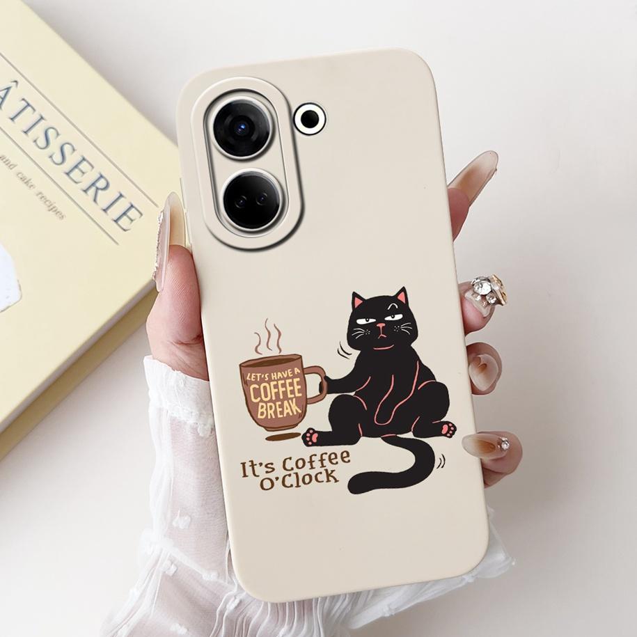 For Tecno Camon 20 Pro CK7n Case Camon 20 Pro 5G Cover Popular Flower Matte Phone Case For Tecno Camon 20 Premier Camon20 Bumper