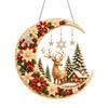 Christmas Acrylic Hanging Ornament Decorative Pendant for Holiday Decor
