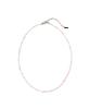 Romantinuer [2Pack] Pastel Bead Necklace (5 Colors)