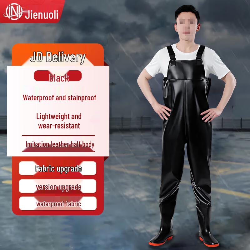JNL Waterproof Wader Rain Suit with Boots