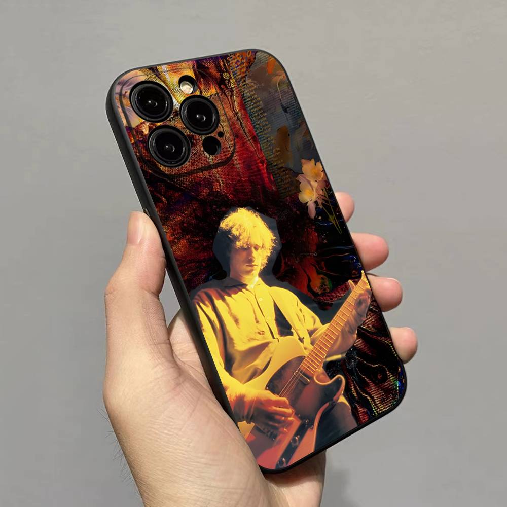 J-Jeff B-Buckley For IPhone 17 16 15 14 13 12 11 Pro Max Plus Shockproof Black Soft Phone Cover