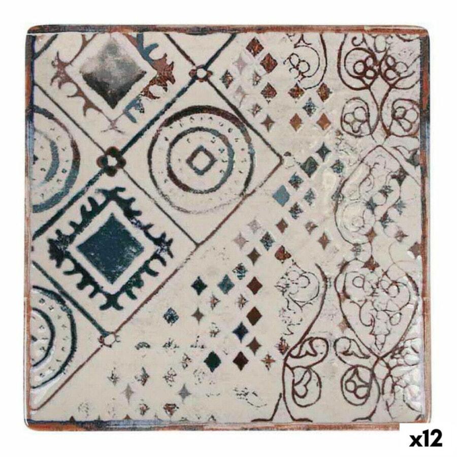 

Блюдо для десертов La Mediterranea Grecia из фарфора 18 х 18 х 2 см (12 штук)