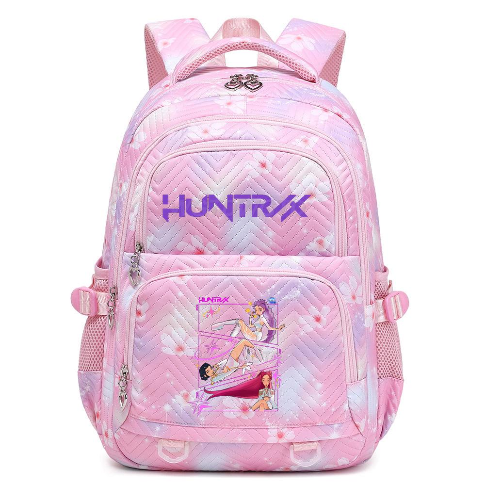 KPop Demon Hunter Ryggsekk Huntrix Student Tenåringer Skolesekk Zoey Rumi Mira Saja Gutter Jenter Reise Ryggsekk