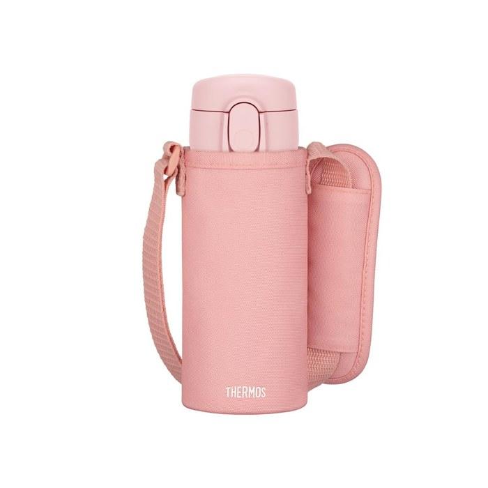 Thermos Straw Bottle 410ml Pink Beige FJV-400F PBE