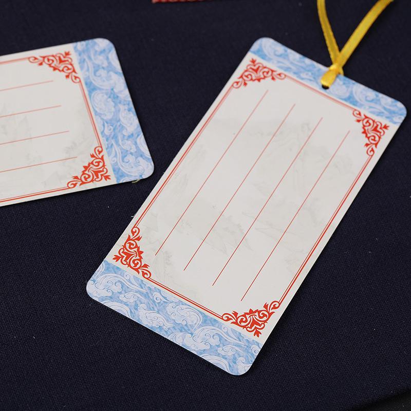 Burning Ran Chinese Folk Art Paper-cut Facial Makeup Bookmarks for Unique Gifts Abroad