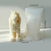 Lion-Shape Candle Molds Silicone Aromatherapy Candle Mold Resin Epoxy Casting Mold for DIY Resin Craft Homemade Tool