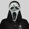 Terrifying Scream Cracked Mask Halloween Costume Horror Party Face Covering Accessory