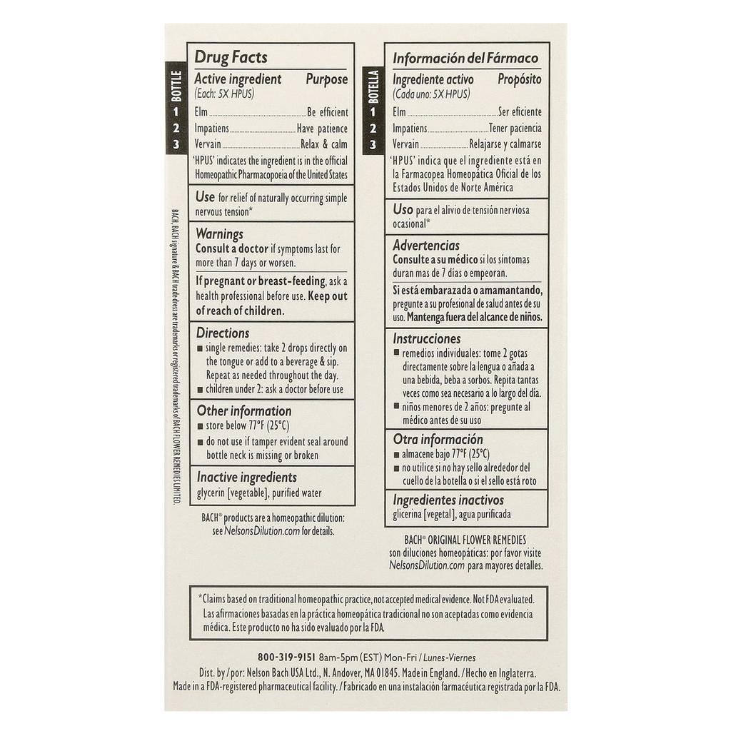 Oryginalny Zestaw Terapii Kwiatowej, Kup Go Kompletny, 3 Kroplomierze, 10ml (0.35 uncji płynu) Każdy