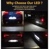 2 Pcs For Opel Astra H J OPC Corsa C D ignia Car LED Number License Plate Lights Lamp Auto Replacement Accessories