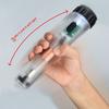 Shake-Powered Faraday Electromagnetic Physics Teaching Aid Transparent Self-Powered Kids Stem Emergency Educational Flashlight