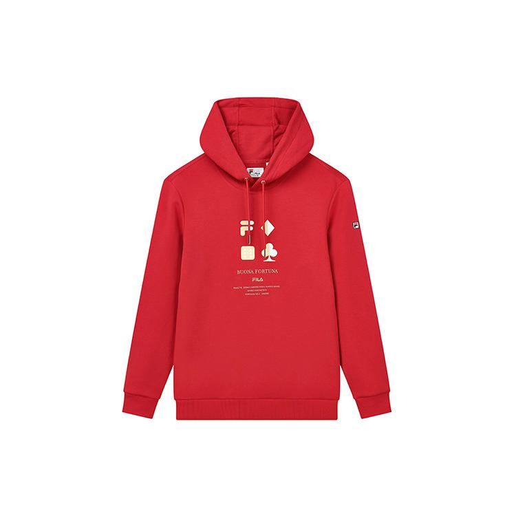 FILA Sweatshirt Men s Fiery Scarlet F11M218213FRD XXXL