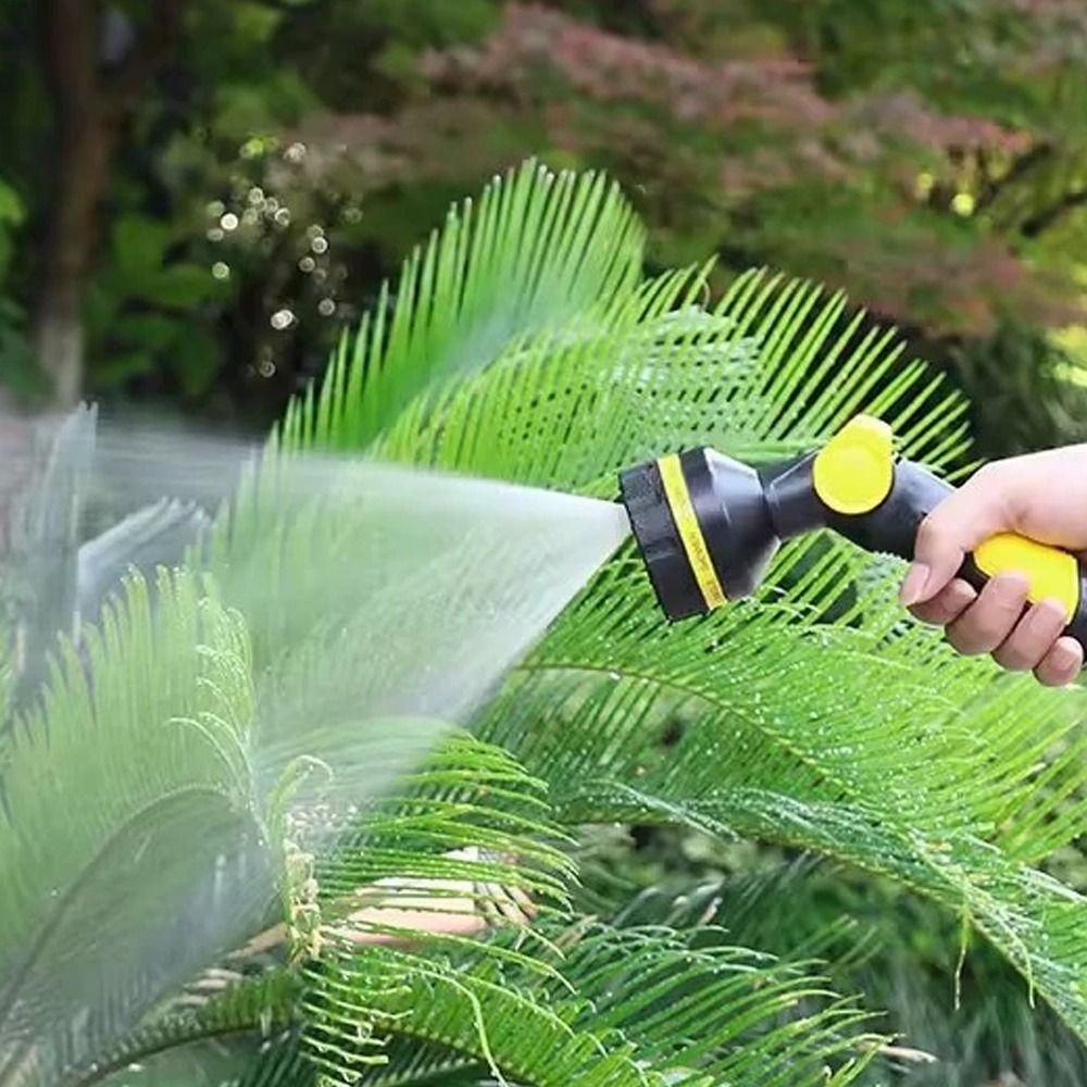 Portable Water Hose Nozzle 10 Modes Irrigation Tool Garden Watering Artifact  Garden Sprinkler
