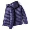 Piumino Autunno e Inverno Nuova versione coreana Piumino leggero Giacca calda da uomo con cappuccio di tendenza alla moda
