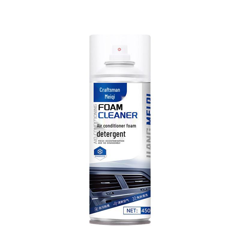 Car Air Conditioner Vent Foam Cleaner - Dust & Odor Remover Spray