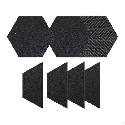 Hexagon Surfboard Pads Deck Grip Mat Professional Surfpad Waxless for Paddleboard Fish