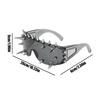 Punk Sunglasses Party Punk Glasses Novelty Party Punk Glasses For Travel Creative Punk Sunglasses For Men And Women