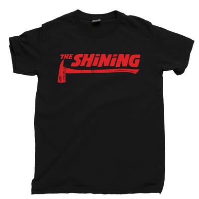 THE SHINING AXT T-Shirt Stanley Kubrick Overlook Hotel Redrum Here's Johnny T-Shirt Herren T-Shirts Tee Top Freizeitkleidung Kurzarm