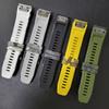 22/26mm Camouflage Silikon Uhrenarmband für Garmin Fenix 8 Pro E 8 7X 7/Instinct 2x/Tactix 8 7X/Forerunner 970 965 Uhrenarmbänder