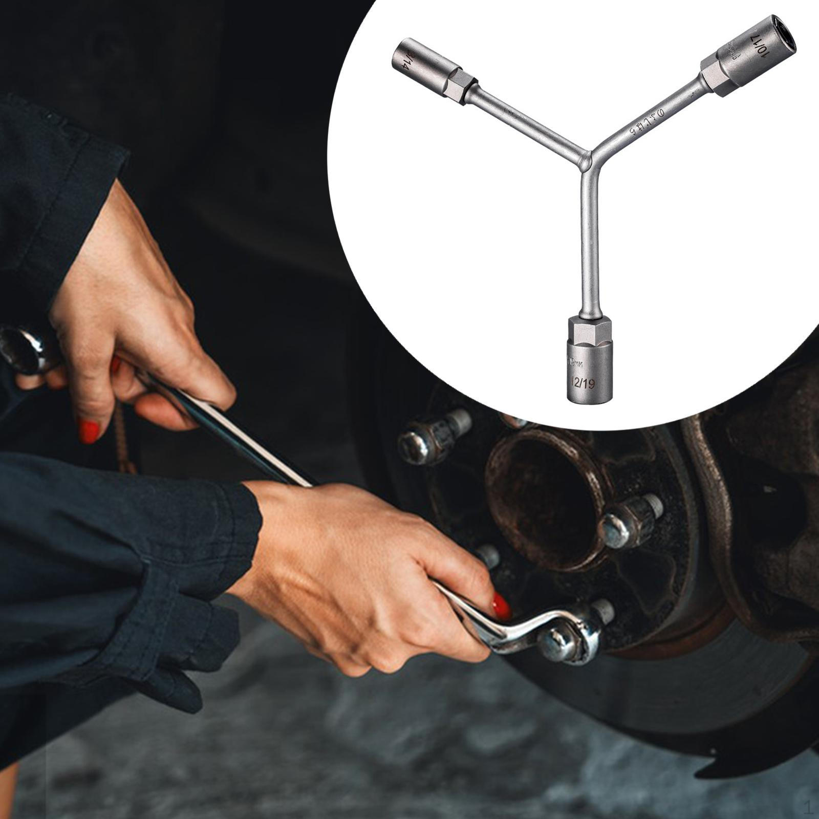 

Шестигранный ключ Автомобильный ремонтный инструмент 3-сторонний Съемник крепежа Шестигранный гаечный ключ для мотоцикла-внедорожника Гараж