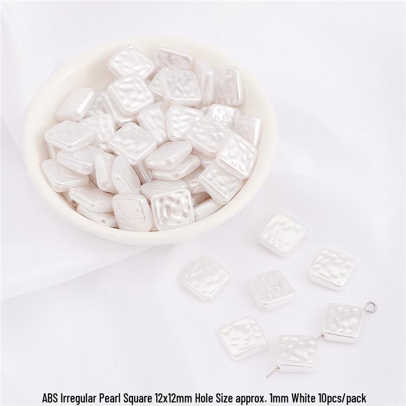 DIY Kit: High-Gloss Irregular Imitation Pearl Jewelry Accessories for Bracelets, Pendants, and Headdresses.