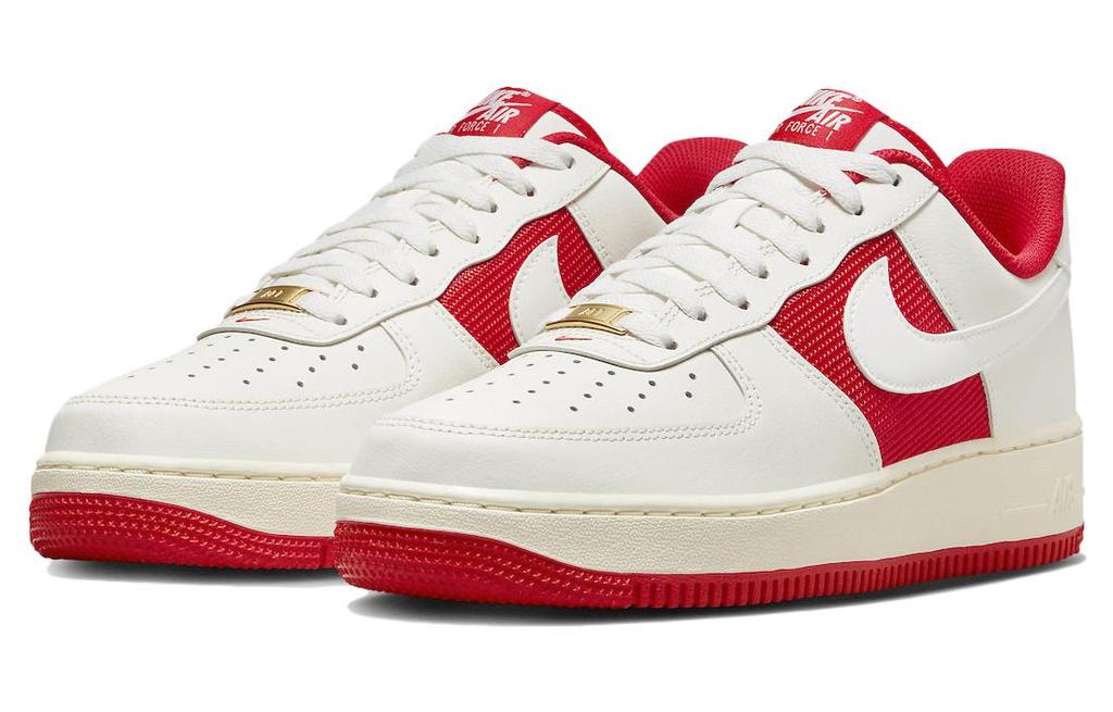 Nike Air Force 1 Low '07 LV8 Athletic Department Sail University Red FN7439-133