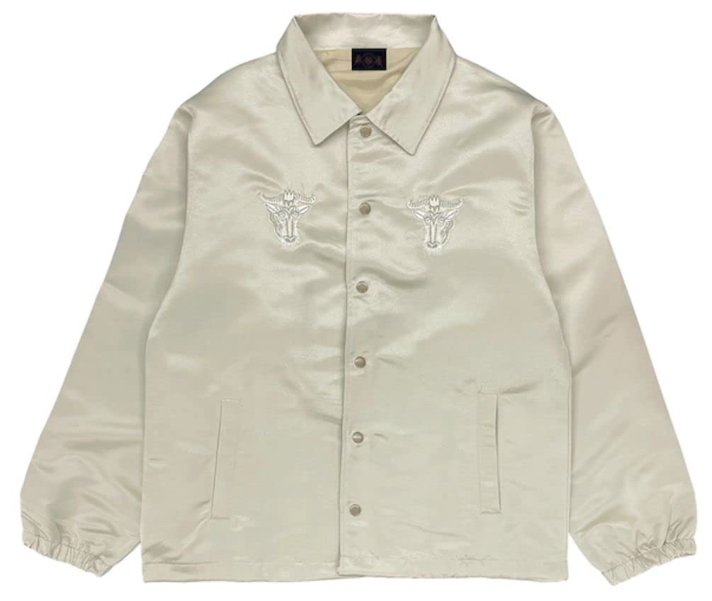 KING GNU Live Tour 2022 Merchandise: STITCHED VIETNAM JACKET (Gray/Beige) XL