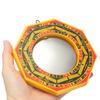 Starodávné Bagua Feng Shui zrcadlo Šťastné Bagua Dřevěné zrcadlo Fengshui Dům pro uklidnění