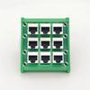 AB34-BRK8P8CSJ Adapter Board 9-Way Bus Breakout Board Terminal Block, Connector DIN Rail Mountable