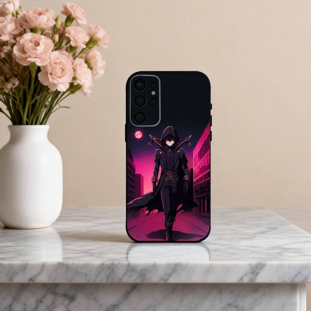 Manga The E-Eminence In S-Shadow Phone Case For Samsung S25,S24,S21,S22,S23,S30,Ultra,S20,Plus,Others Soft Black Cover