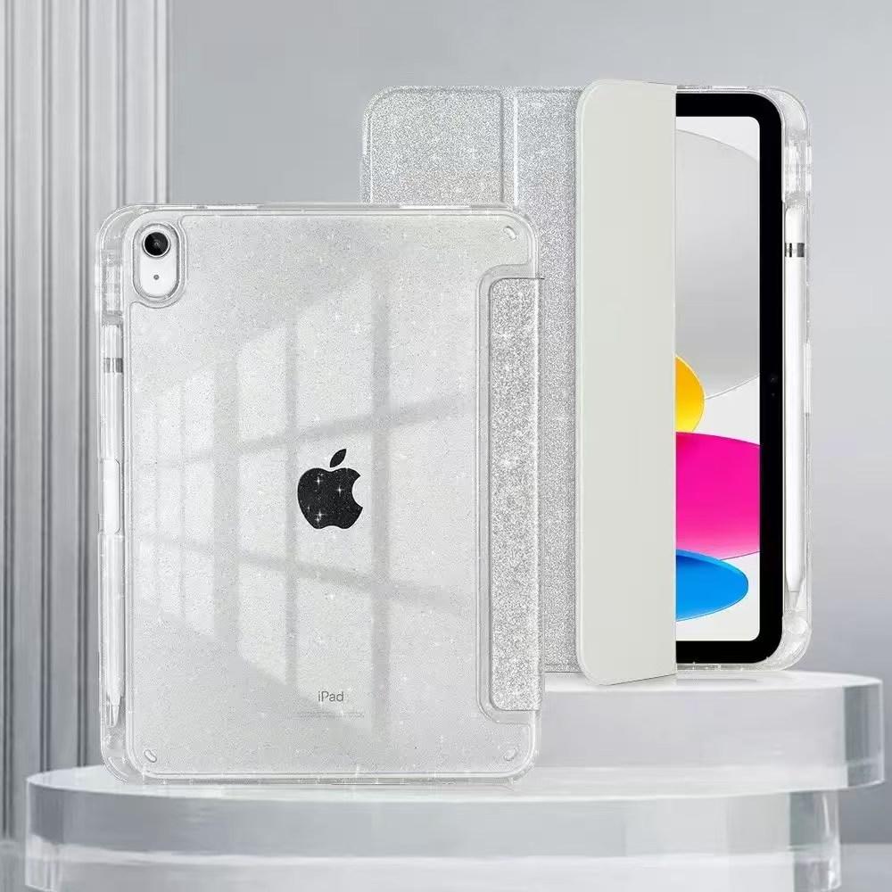 Glitzernde Hülle für das neue iPad 12. Generation (A19) A16 11 10 9 8 7. Air Pro 10.9 11 12.9 13 Zoll Mini 6/7 Dreifach-Smart-Ständer Schutzhülle