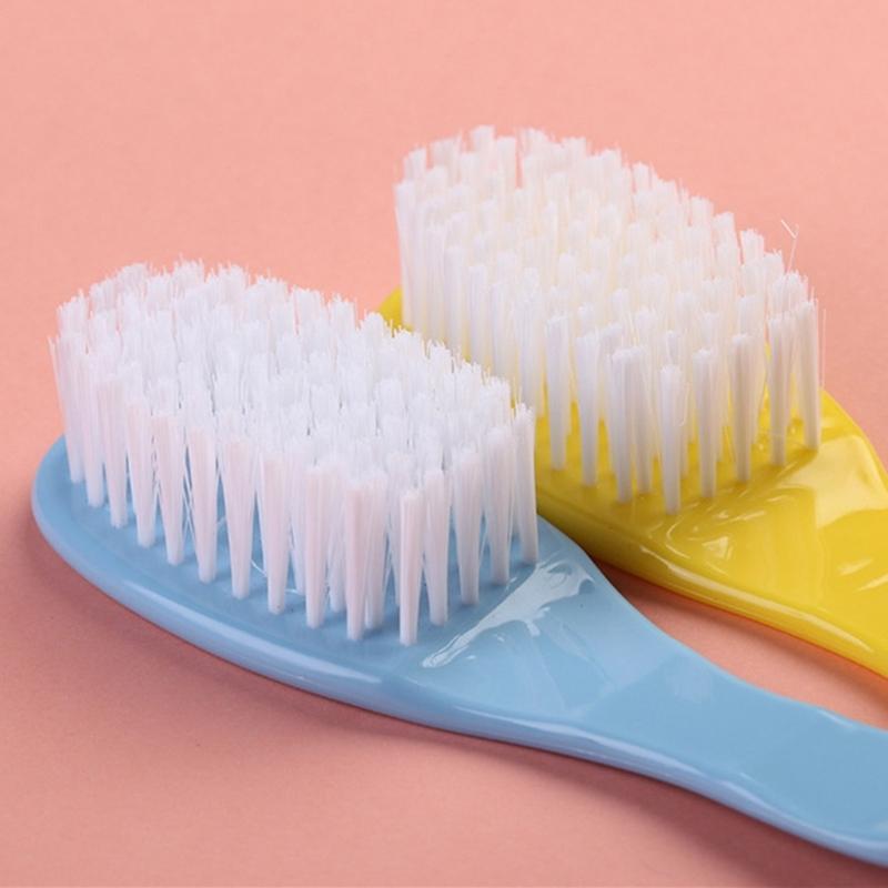 Baby Hair Brush Hair Comb Set Toddler Bathing Brush Newborn Head Massager Brush Infant Hair Grooming Comb Bath Brush