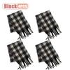 1-4pcs Thickened Plaid Scarf for Women Soft Warm Winter Windproof Wrap for Daily Outdoor Activities Versatile Fashion Accessory