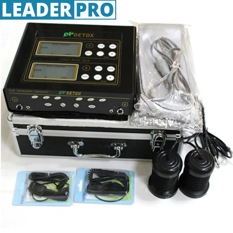 

Новый детокс-спа-аппарат для ног с двумя ионными ячейками, очищающий массажер, инфракрасный прибор для ванночек для ног