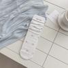 26 Spring And Summer Socks Women'S Blue And White Fresh Girls Socks Summer Thin Mesh Hollow Tube Stacking Socks