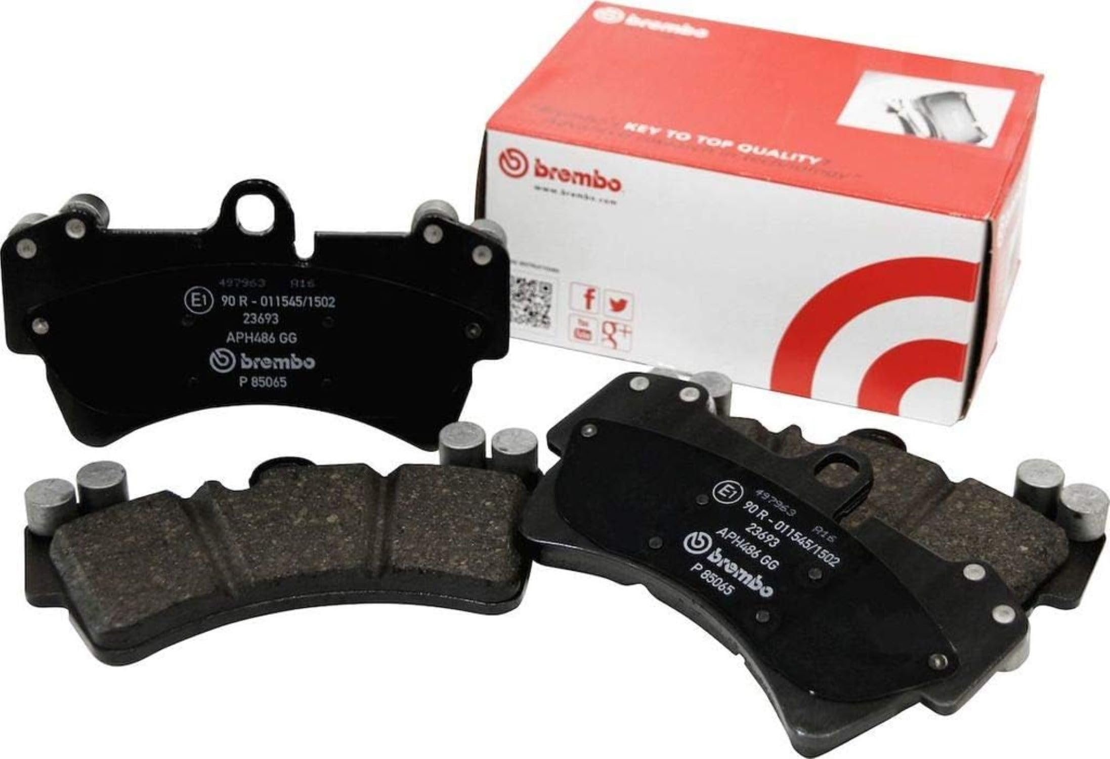 

BREMBO (Brembo) / Ceramic pads for imported cars Part number: P50167N