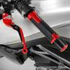 CNC Aluminum Brake Clutch Lever Handlebar Grips Cap Kit Honda CB300F Motorcycle Customization