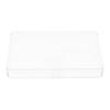 Rectangle Transparent Cookie Box Clear Plastic Candy Chocolate Nougat Peanut Brittle Storage Packaging for Birthday Wedding