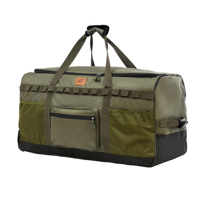 Outdoor Camping Storage Bag Travel Duffel Handheld Backpack Multi-Functional Large-Capacity Wheeled Pack