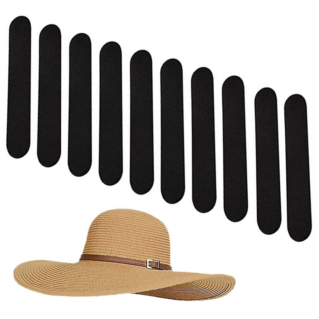 10 pcs Hat adjuster bands Adhesive Hat Sizing Pads For Fit Adjuster Inserts For Fisherman's Hats Baseball Caps Hat Size Adjuster