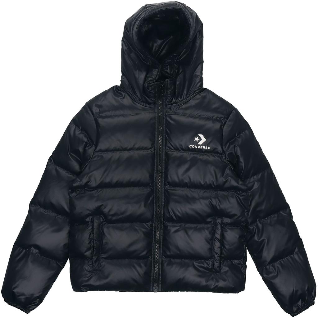 Converse Fill Puffer Winter Down Jacket Women's Black 10006837-A05