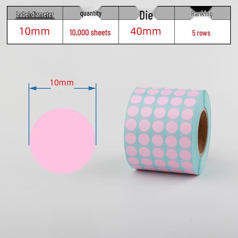 Waterproof Adhesive Thermal Barcode Stickers - Various Sizes