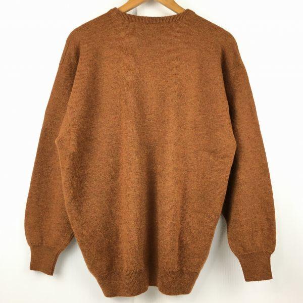 Pringle Argyle Knit Sweater Brown Size ML(USED)