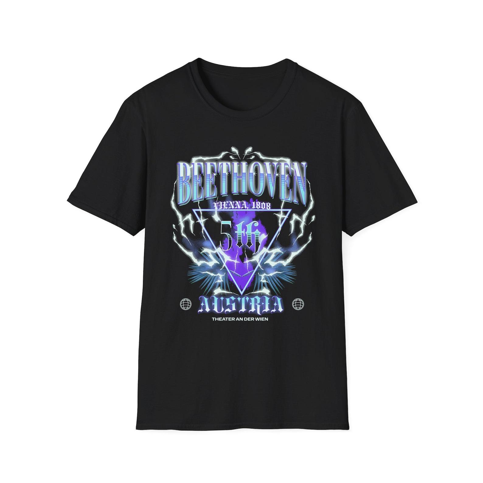 Beethoven Symphony No. 5 T-Shirt: Classical Music Tee M