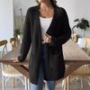 Women S Loose Long Sleeve Cardigan Sweater For Autumn Winter
