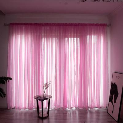 1 Panels Window Curtains Home Textiles Transparent Curtains Tulle Curtain Window Screen Living Room Bedroom Home Decor