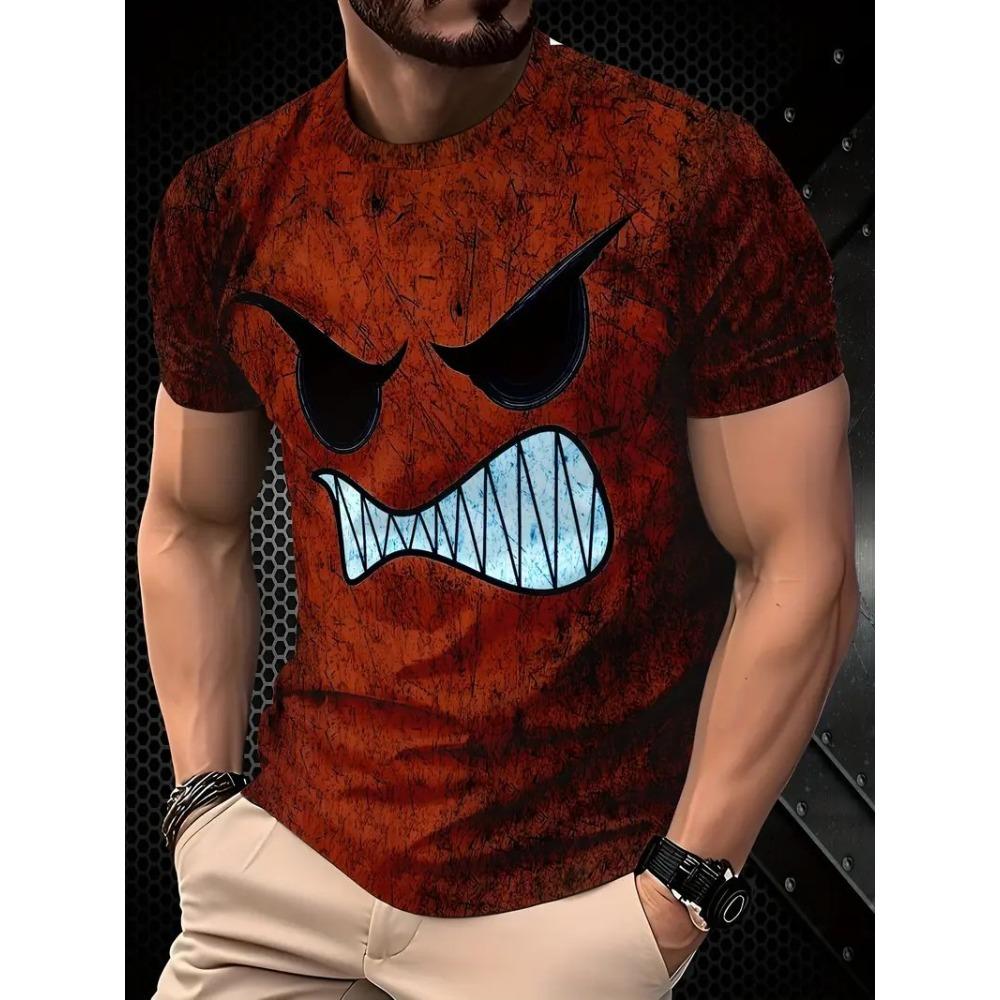 

Summer Men s Casual Simple Style Fashionable Personality Breathable Round Neck Comfortable Loose Oversized T-shirt 6XL